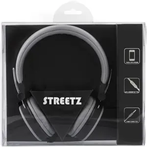 Slušalice STREETZ HL-224 sive (žične)