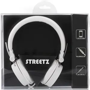 Slušalice STREETZ HL-227 bijele (žične)