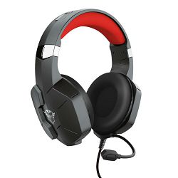 Slušalice TRUST GXT 323 CARUS crne, mikrofon, gaming