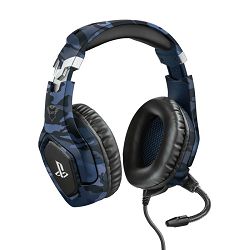 Slušalice s mikrofonom TRUST GXT 488 Forze-B PS4 Gaming, PlayStation® official licensed product, 3.5mm - plave