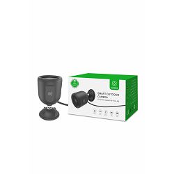 Smart vanjska kamera WOOX WiFi, Full HD 1080P, microSD, Wi-Fi & LAN kontrola, IP65 vodootporna, Alexa & Google Assistant, WooxHome app (R9044)