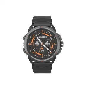 Smartwatch with GPS, AMOLED, 1.5", black