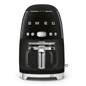 Smeg 50's Style Drip Filter Coffee Machine DCF02BLEU Black