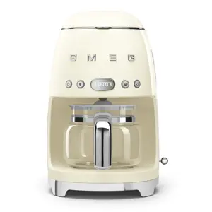 Smeg 50's Style Drip Filter Coffee Machine DCF02CREU Cream