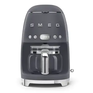 Smeg 50's Style Drip Filter Coffee Machine DCF02GREU Slate Grey