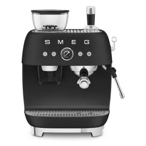 Smeg 50's Style Espresso Coffee Machine EGF03BLEU Black