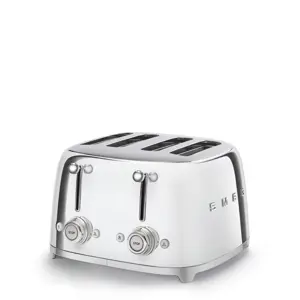Smeg 50's Style Toaster TSF03SSEU Steel