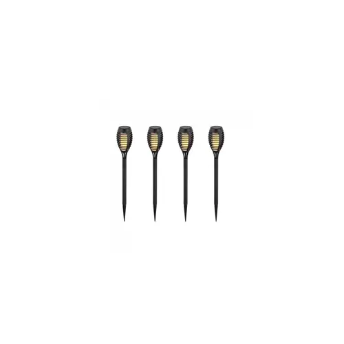 Solarna lampa V-TAC VT-724 (Crna, 1W LED, 50cm, 2200K)