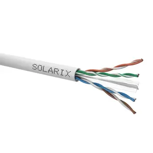 Solarix CAT6 UTP PVC Eca installation cable 305m