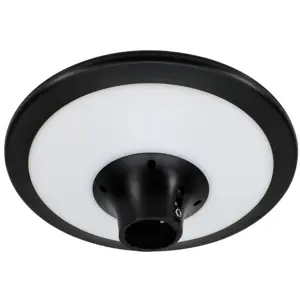 SOLARNA OPRAWA PARKOWA LED SOLUM 20W 2200LM 3000-4000K IP65 CZARNA