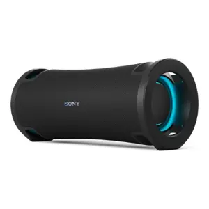 Sony ULT FIELD 7 - Wireless Bluetooth Portable Speaker with ULT POWER SOUND, Ultimate Deep BASS, X Balanced Speaker, 30 HR Battery, IP67, Waterproof, LED Lighting, Mic, Guitar Input - Black