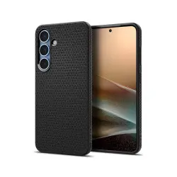 Spigen Liquid Air, matte black - Samsung Galaxy S25+ (ACS08979)