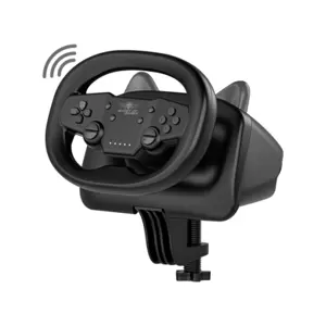 Spirit of Gamer RACE WHEEL PRO AIR Black Bluetooth/USB Steering wheel Android, Nintendo Switch, PC, PlayStation 4, PlayStation 5, iOS