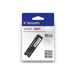 SSD disk Verbatim Vi3000 512GB M.2 NVMe PCIe Gen3x4