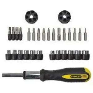 ST. SCREWDRIVER WITH SIN.+29 BITS AND SOCKETS