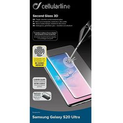 Zaštitno staklo CELLULARLINE za SAMSUNG GALAXY S20 Ultra