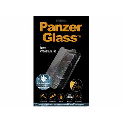 Zaštitno staklo PANZERGLASS za iPhone 12 / 12 PRO crno