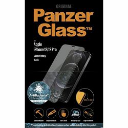 Zaštitno staklo PANZERGLASS za iPHONE 12/12 PRO CF crno 