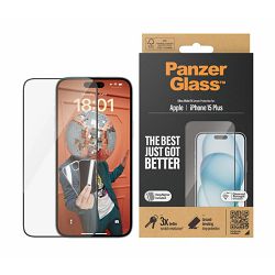Staklo zaštitno PANZERGLASS za iPHONE 15 Plus, Ultra-Wide Fit