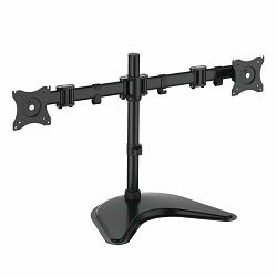 Stolni stalak za monitor SBOX LCD-F024 (13-32", nagib ± 45°, okret 180°, rotacija 360°, za 2 monitora)