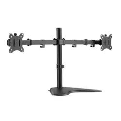 Stalak za monitor LOGILINK TIS 17"-32" 2TFT 3Gelenke schw. Max. 8KG (za 2 monitora, 3 zgloba, maksimalna težina 8kg, crna)
