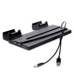 Stalak za PS5 DOBE IV-P5238, s Dual Dock punjačem crni