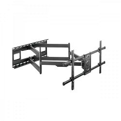 Nosač za TV zidni SBOX PLB-4986 (43"- 90", do 80 kg, nagib +5°/ -15°, zakret -60°/ +60°, sa zglobom)