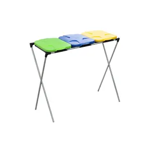STAND BIN FOR 3 GARBAGE BAGS FOR GEKO SEGREGATION
