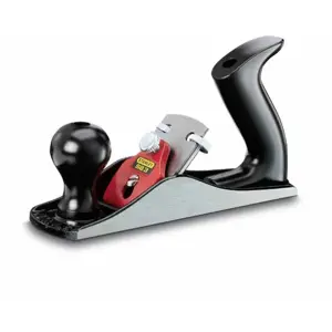 Stanley Planes SB, Block planer, Carbon steel, Iron, Polypropylene (PP), Black, Stainless steel, 4.4 cm, 240 mm, 8.3 cm