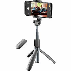 Štap za selfie CELLULARLINE BT tripod crni