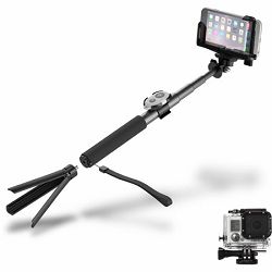 Štap za selfie CYGNETT - BT i tripod, aluminijski
