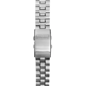 Steel bracelet Zeppelin silver, 22 mm