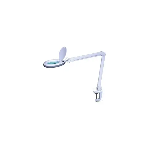 STOLNA LAMPA S LUPOM 5X, LED, rubna montaža,bijela, New LAMP-5D-LEDN1