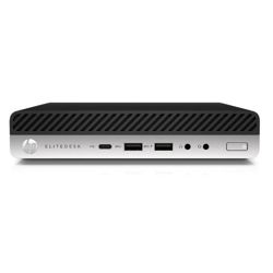 Stolno računalo HP ELITEDESK 800 G3 (MicroFF, Intel Core i3-6100T, 8GB RAM, 256GB SSD, Intel HD Graphics 530, Win 10 Pro, crno) - KORIŠTENO