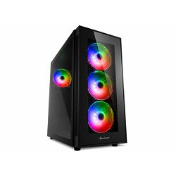 Računalo NEON Gamer Battleship 58X1 (AMD Ryzen 7 5800X, 16GB RAM, 1TB SSD, AMD Radeon RX 6600 XT, FreeDOS) crno