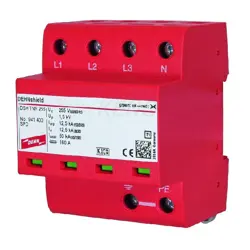 Stopper AC DEHNshield TNS 255, 4P Type I+II
