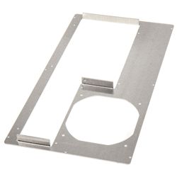 Stražnji panel za PCI DimasTech HPTX, 10 utora, aluminijski (DIMASTECH, PCI Backpanel HPTX, 10 Slots - Aluminum)