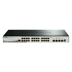 Switch D-Link DGS-1250-28XMP/E Gigabit Ethernet (10/100/1000) Power over Ethernet (PoE) Black