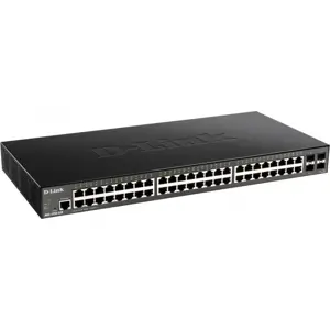 Switch D-Link DGS-1250-52X/E Gigabit Ethernet (10/100/1000) Black