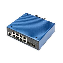 Mrežni switch DIGITUS Gigabit Ethernet Industrial 8+2