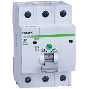 Switch-disconnector 3 modules wide, 3-gear, 100A