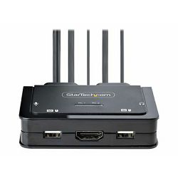 Switch KVM STARTECH.COM (2-Port, hibridni, s USB-C HDMI kabelom)