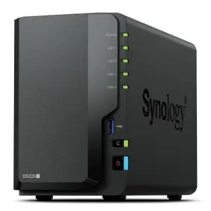 Synology DS225+ 2 Bay NAS Desktop Intel® Celeron® J4125 2 GB DDR4 Synology DSM Black