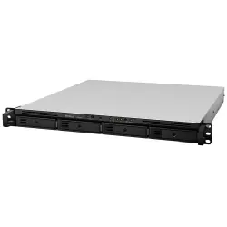 Synology RS822+ RackStation 4-bay NAS server, 2.5"/3.5" HDD/SSD podrška, Hot Swappable HDD, 2GB, 4×G-LAN/2×USB3.2/eSATA, Wake on LAN/WAN