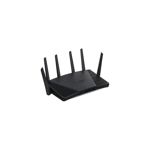 Synology RT6600ax Router WiFi6 1xWAN 3xGbE 1x2.5Gb wireless router Tri-band (2.4 GHz / 5 GHz / 5 GHz) Black