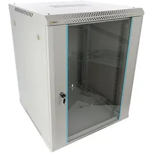 Szafa RACK Pulsar 15U / 19” wisząca do złożenia 600x600 szara