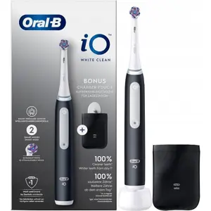 Szczoteczka Oral-B biało czarna + pokrowiec
