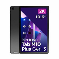 Tablet LENOVO Tab M10 Plus Gen 3 (10.6", 4GB/128GB, WiFi, Android 12, sivi)