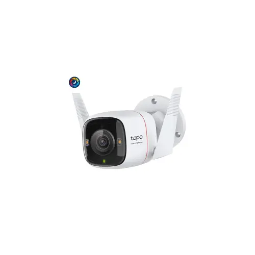 Tapo C325WB ColorPro vanjska sigurnosna Wi-Fi kamera, 2K QHD 4MP, H.264, Two-Way Audio, ColorPro Night Vision