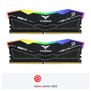 TEAMGROUP Delta RGB 32GB KIT (2x16GB) DDR5-6400 DIMM PC5-51200 CL38, 1.35V